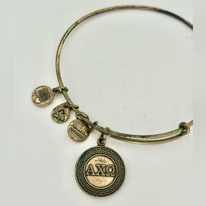 Alex and Ani alpha chi omega AXO bracelet